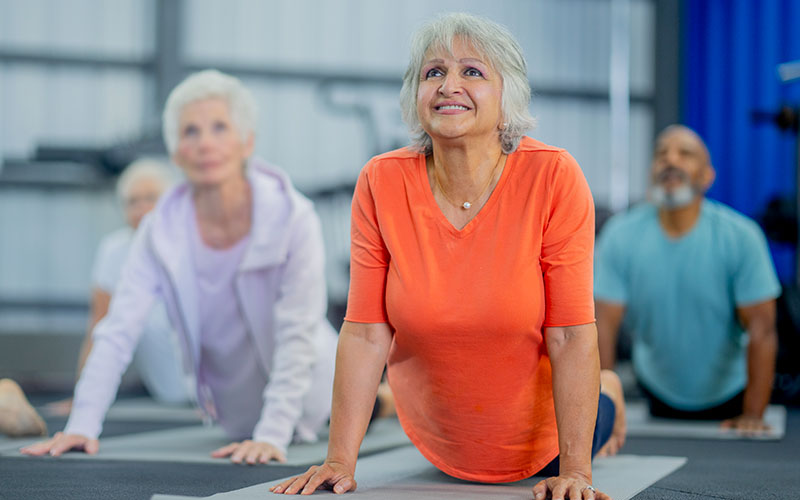 Clinical group class at our wellbeing centre in Brisbane