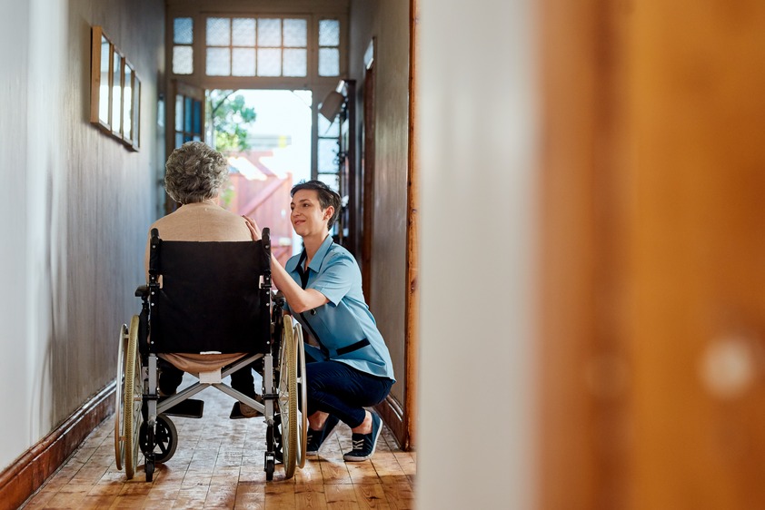 Margarent, form Hervey Bay, receiving home care support