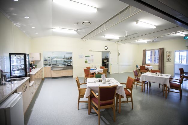 Dining room at St Mark's at Chermside