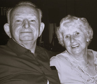 Our aged care resident Lindon and his wife. Lindon shared their family recipe for Queensland Seniors Month 2024